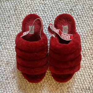 Red UGG Slippers